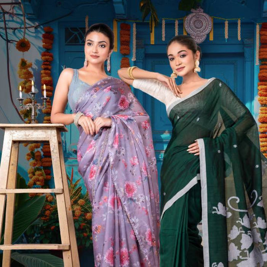 Look Your Best This Noboborsho: Praavii’s Festive Saree Styling Guide