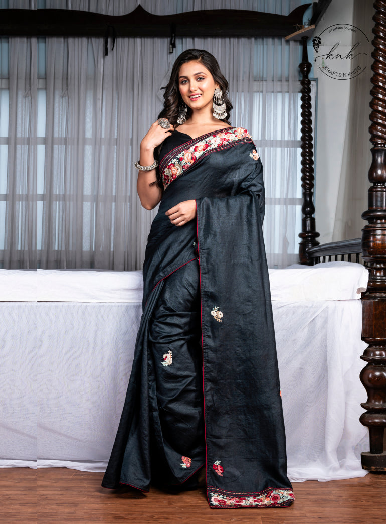 Kaalaratri Tussar Silk (Saree)