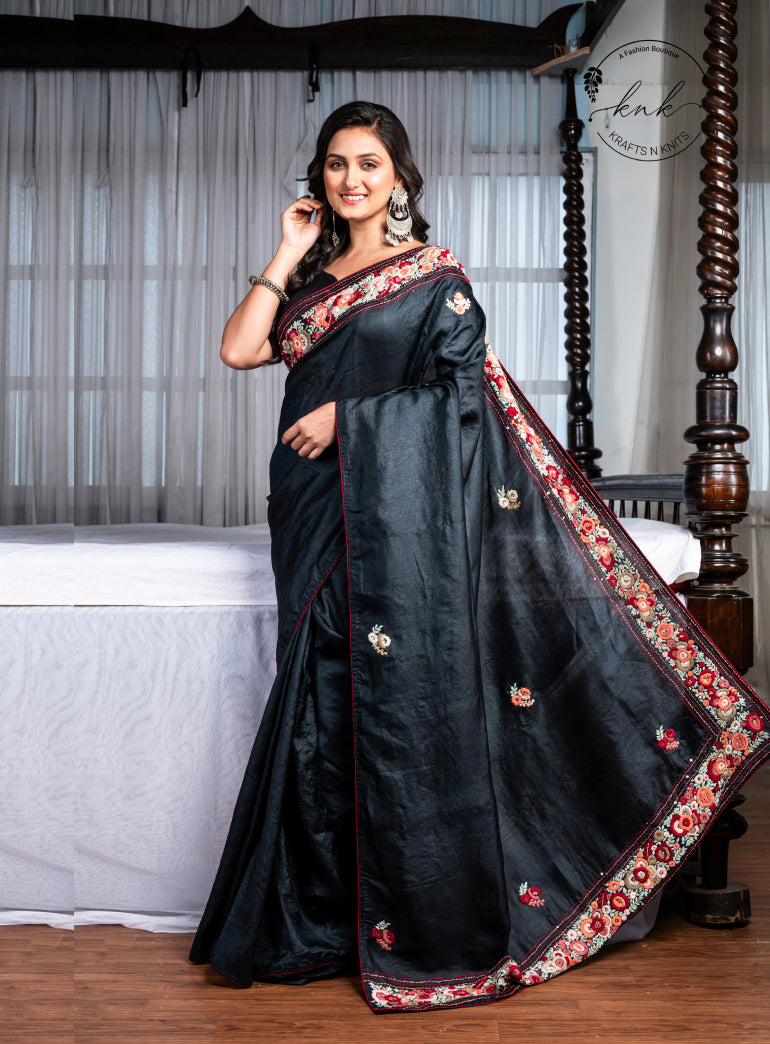 Kaalaratri Tussar Silk (Saree)