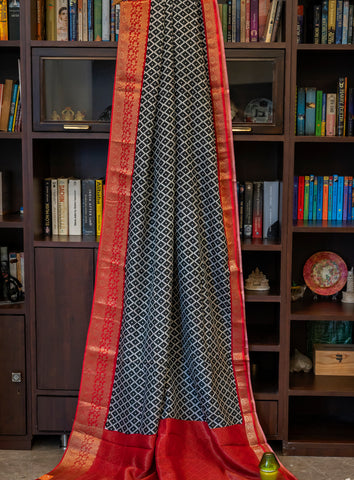Kadamvari Blended Silk (Saree)
