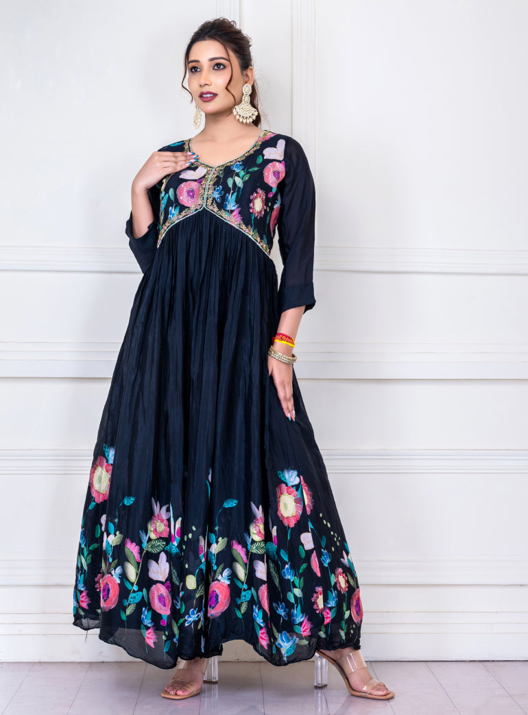 Jaya Chinon Alia Cut Dress