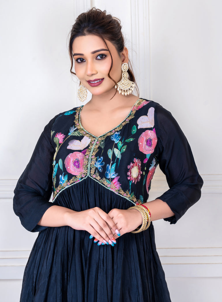 Jaya Chinon Alia Cut Dress