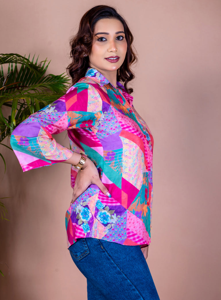 Inaaya Muslin Shirt