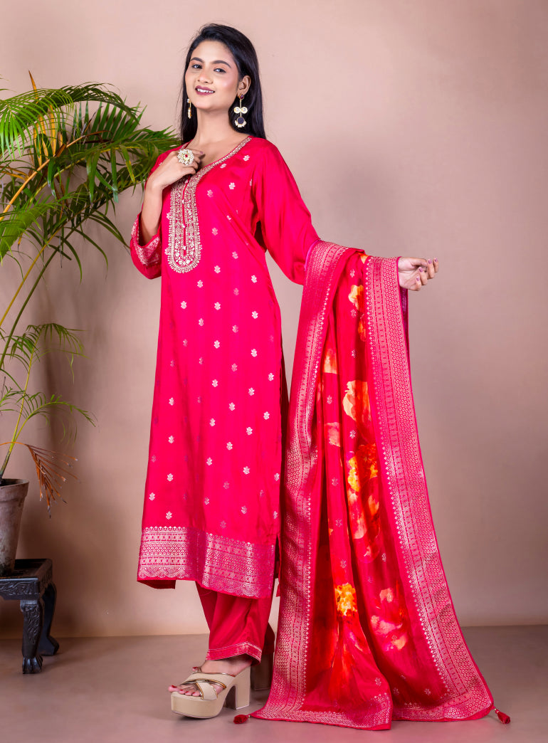 Urvashi 3 Piece Suit Set