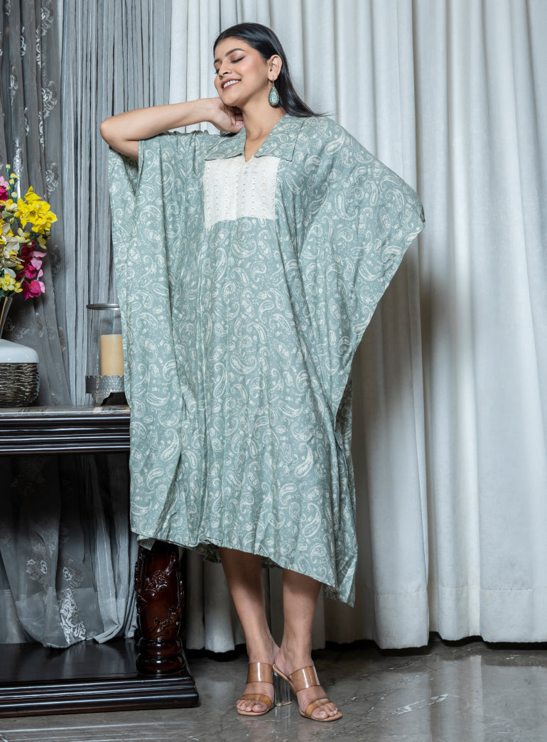 Abheri Rayon Kaftan