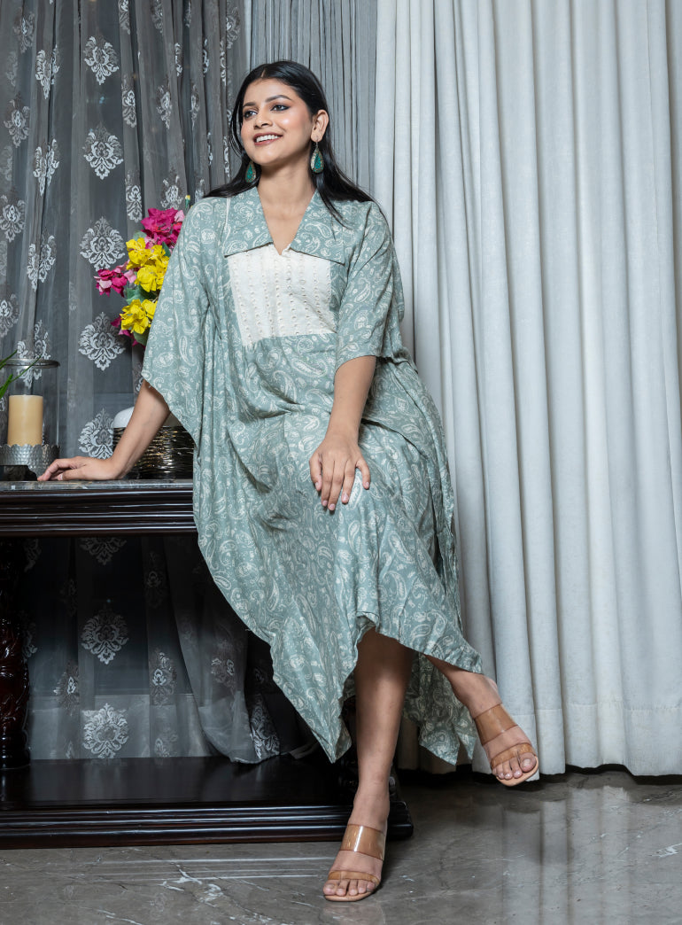 Abheri Rayon Kaftan