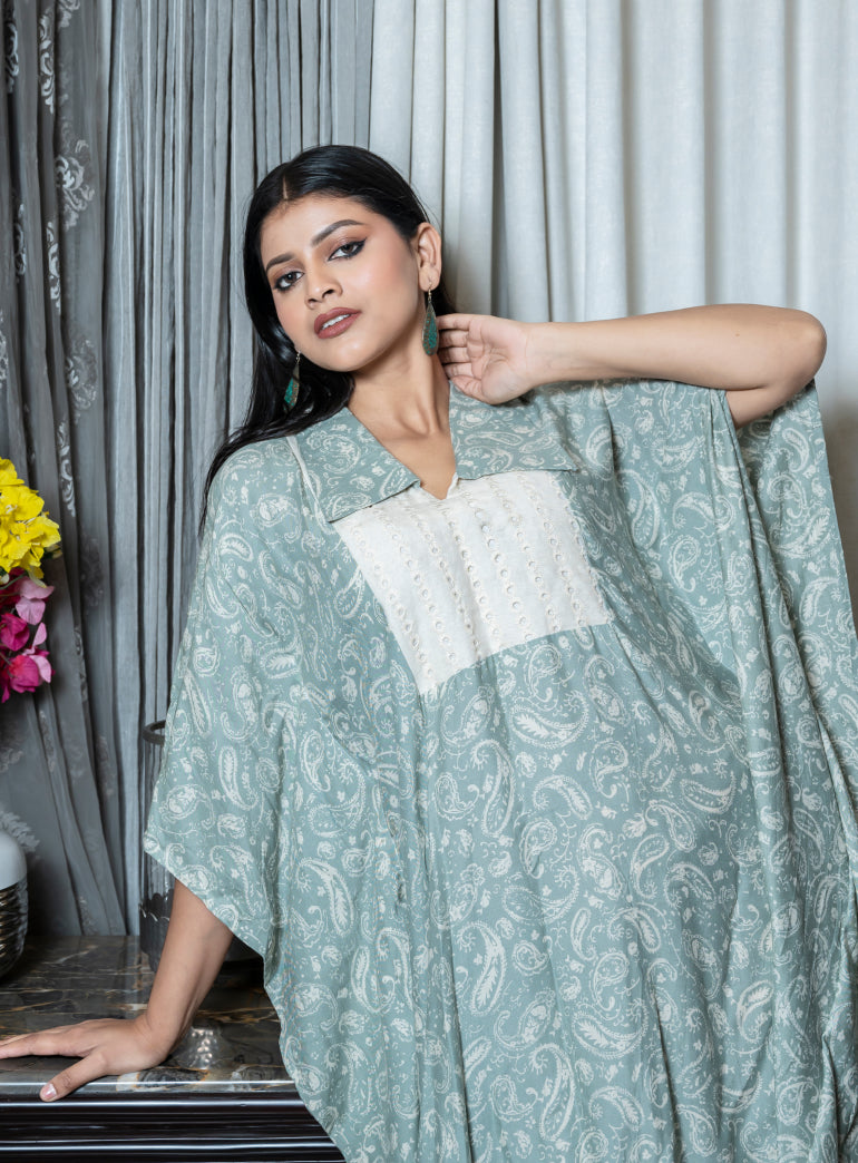 Abheri Rayon Kaftan