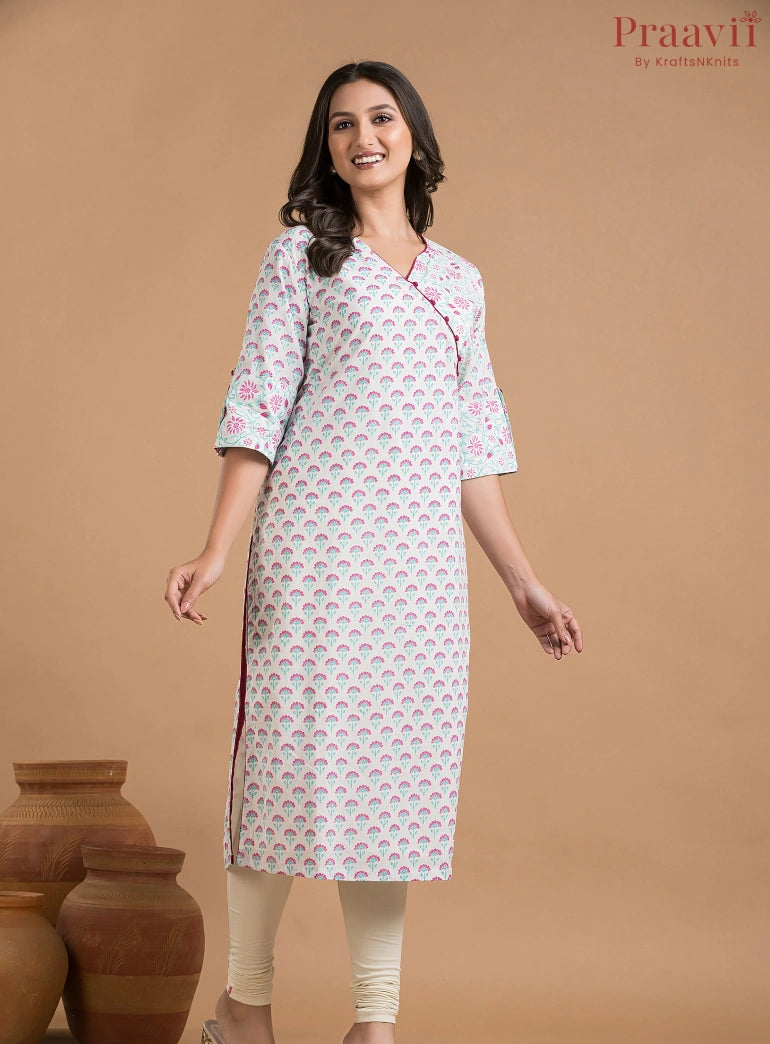 Cotton Block Print Kurti