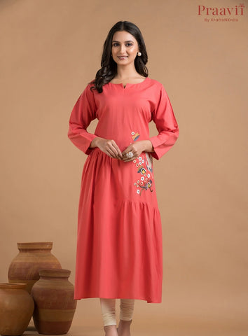 Rose Pink Kurti