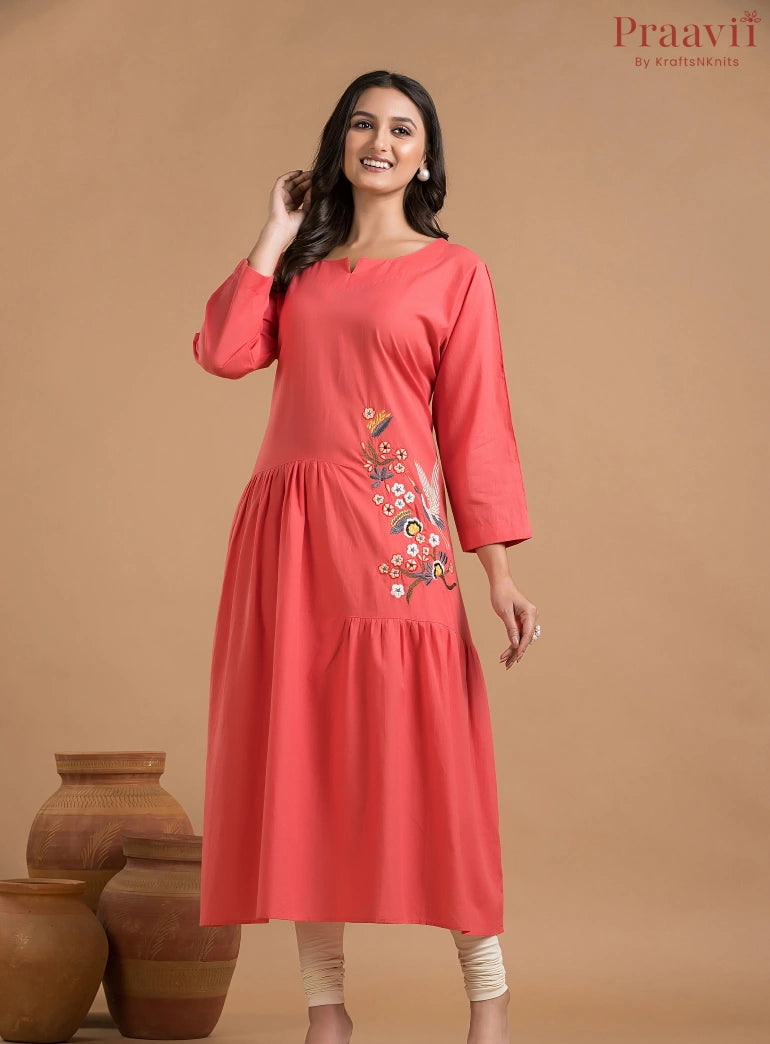 Rose Pink Kurti