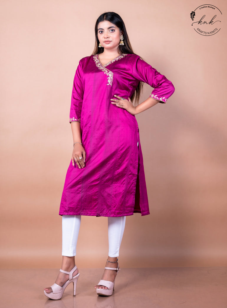 Tarini Pure Katan Silk (Kurti)
