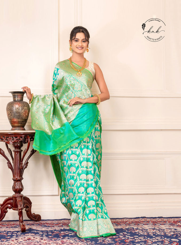 Sonarupa Pure Katan Silk Handwoven Banarasi (Saree)