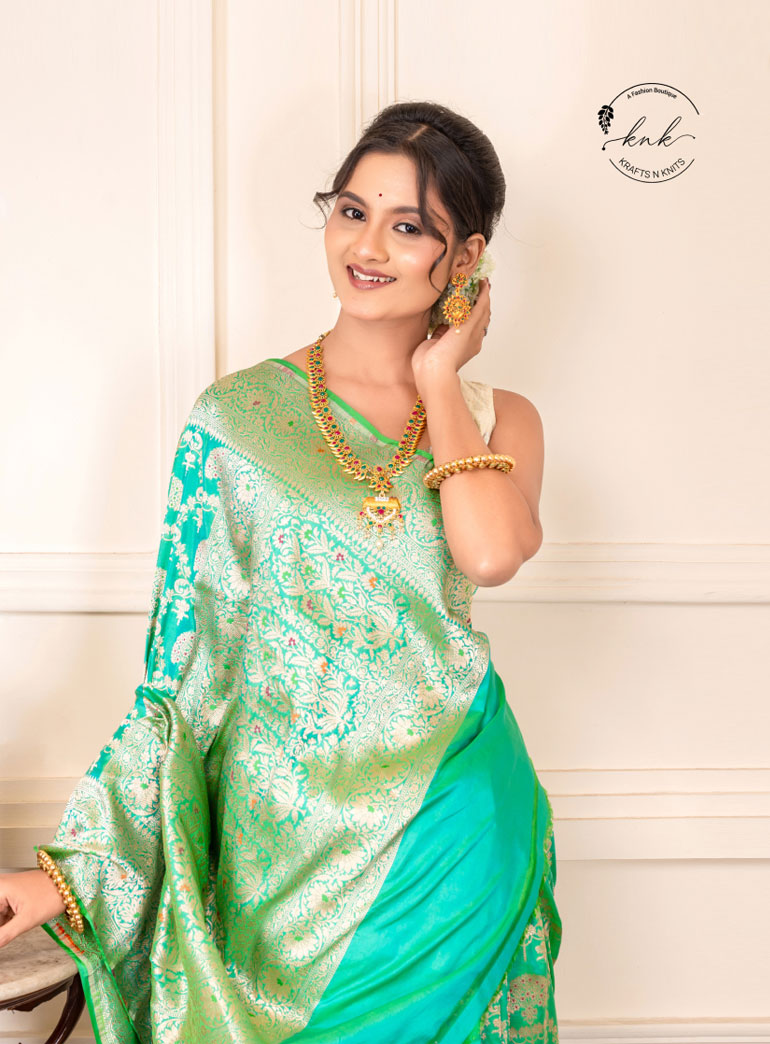 Sonarupa Pure Katan Silk Handwoven Banarasi (Saree)