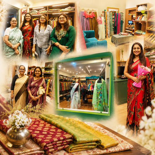Praavii Has Moved! Visit Our New Handloom Boutique in Kolkata
