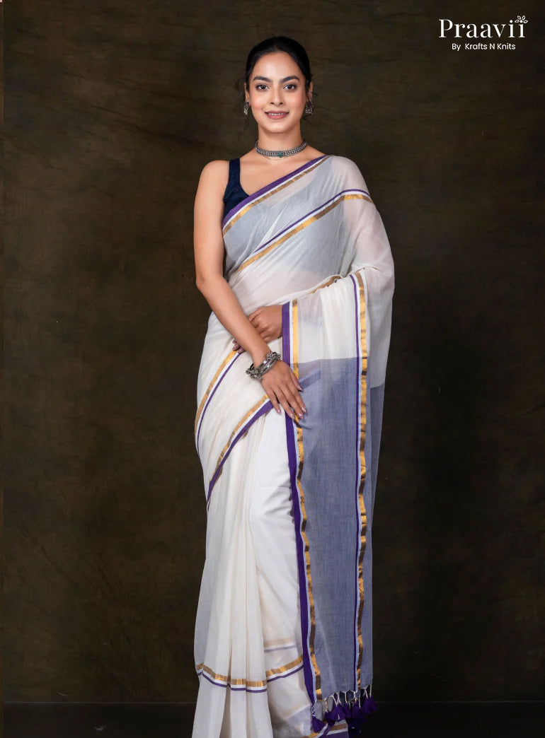 Dyuti Mulmul Cotton Saree