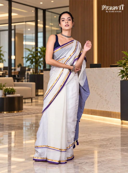 Dyuti Mulmul Cotton Saree