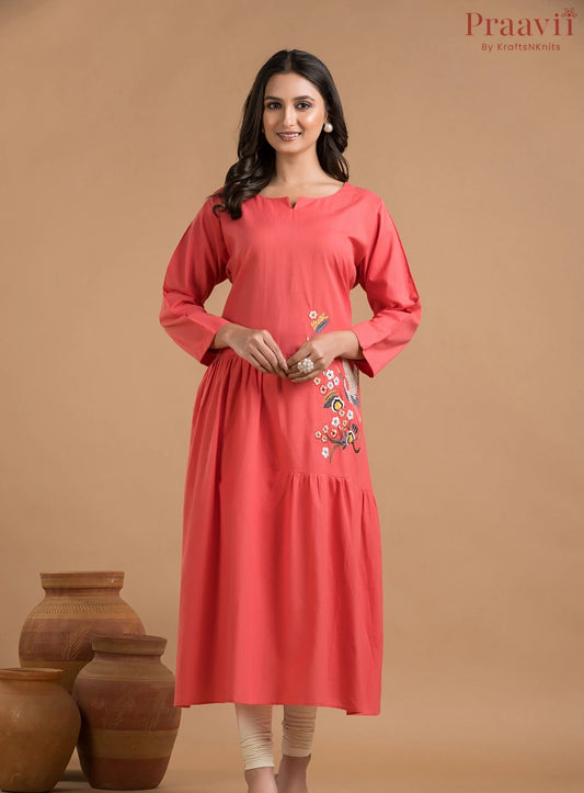 Rose Pink Kurti